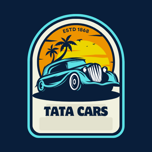 Tata car demonstrating advanced safety features, “A Tata car parked on the road with a happy family, highlighting the safety of Tata vehicles through its sturdy design and modern features; the scene also reflects why Tata is a trusted choice for reliability and value, and hints at Tata’s journey in the market as a leading Indian automotive brand.”